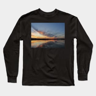 1-7-21 Sunset at St Mary's City Long Sleeve T-Shirt